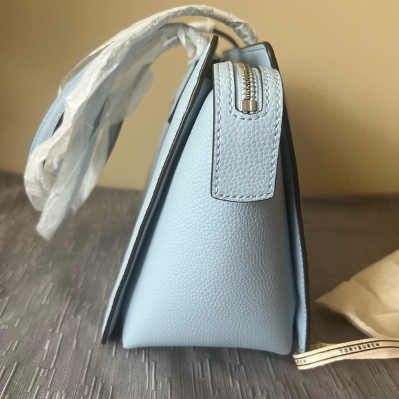 Tory Burch Robinson Pebbled Small Tote - Picture 4 of 8